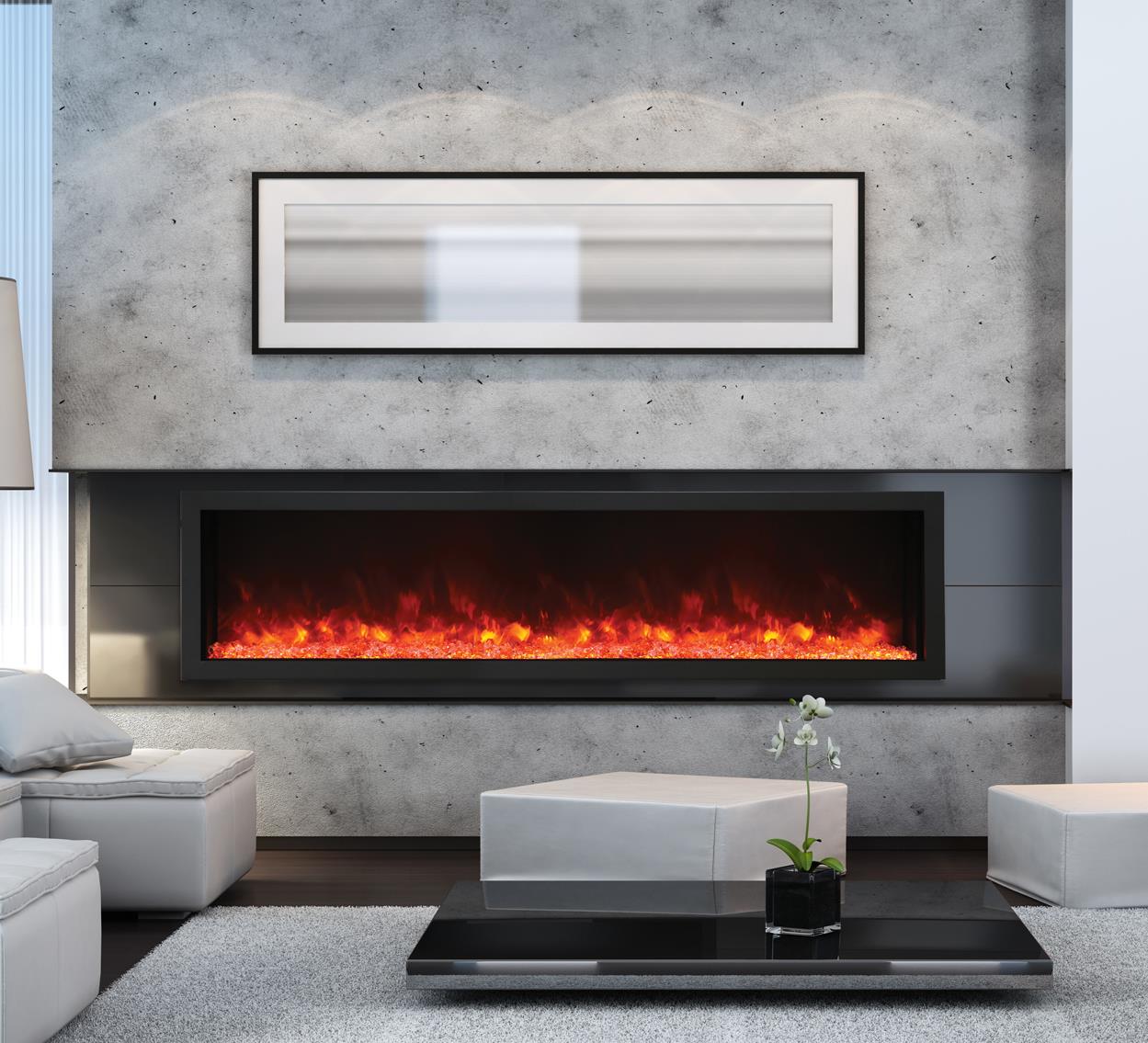 Electric Fireplaces Panorama DEEPXT Kastle Fireplace