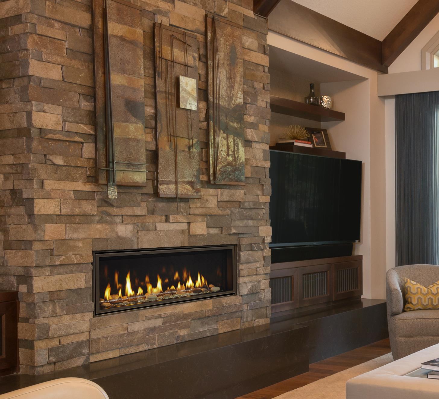 Gas Fireplaces - Echelon II - Kastle Fireplace