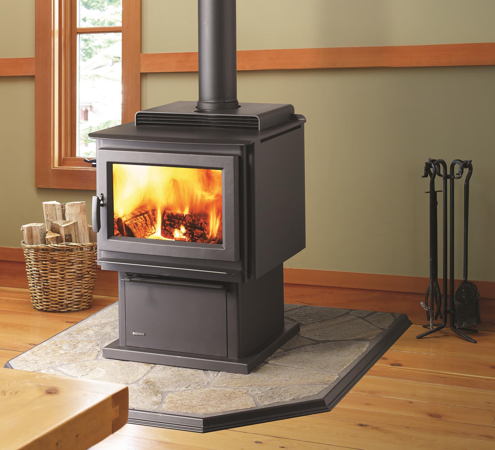 Wood Stoves - Pro-Series F3500 Large Wood Stove - Kastle Fireplace