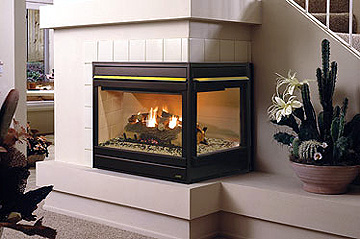 Corner Fireplaces Gas Corner Fireplace Direct Vent