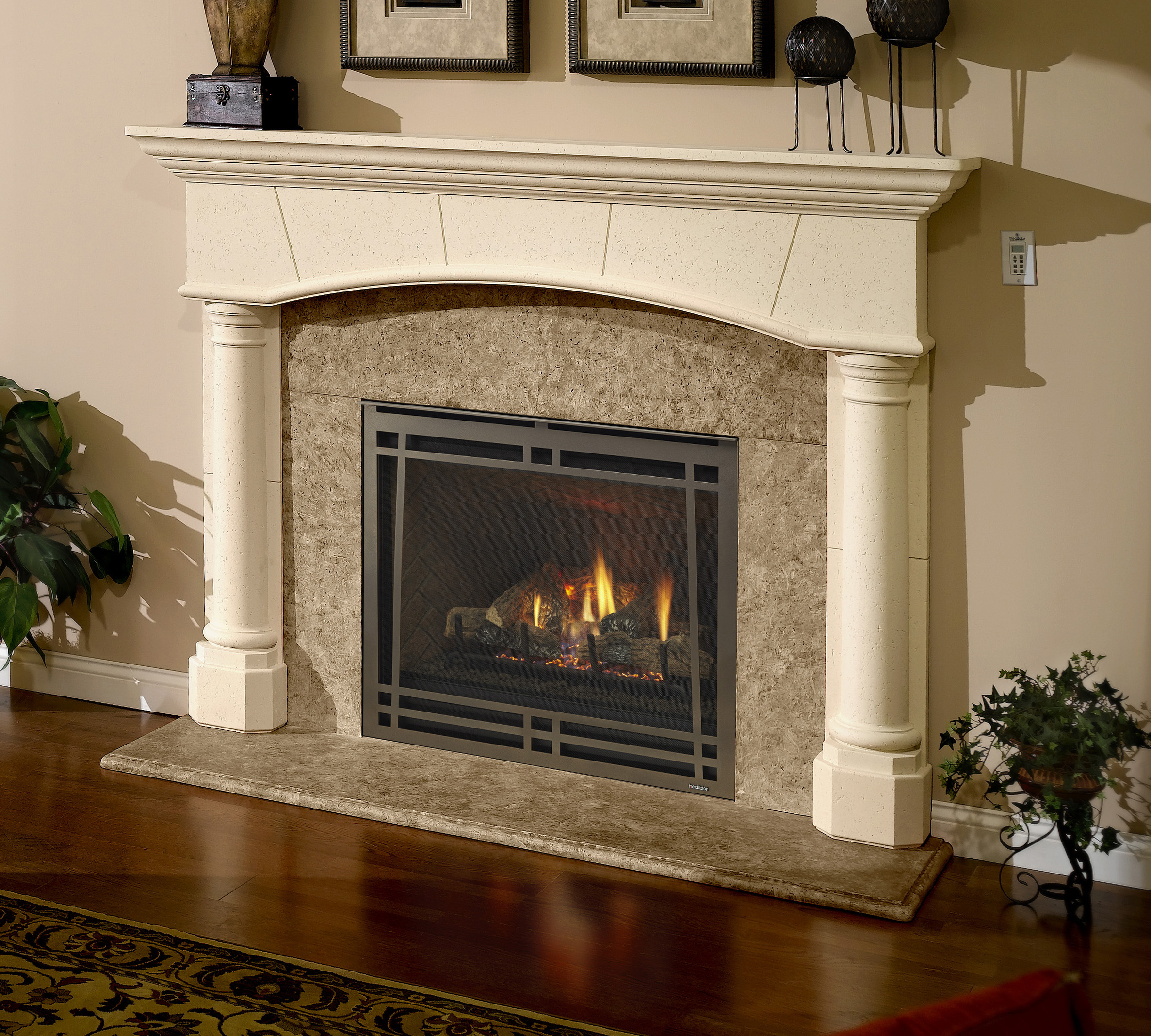 Gas Fireplaces - Caliber nXt - Kastle Fireplace