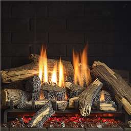 Ceramic Split Oak Log Set thumbnail