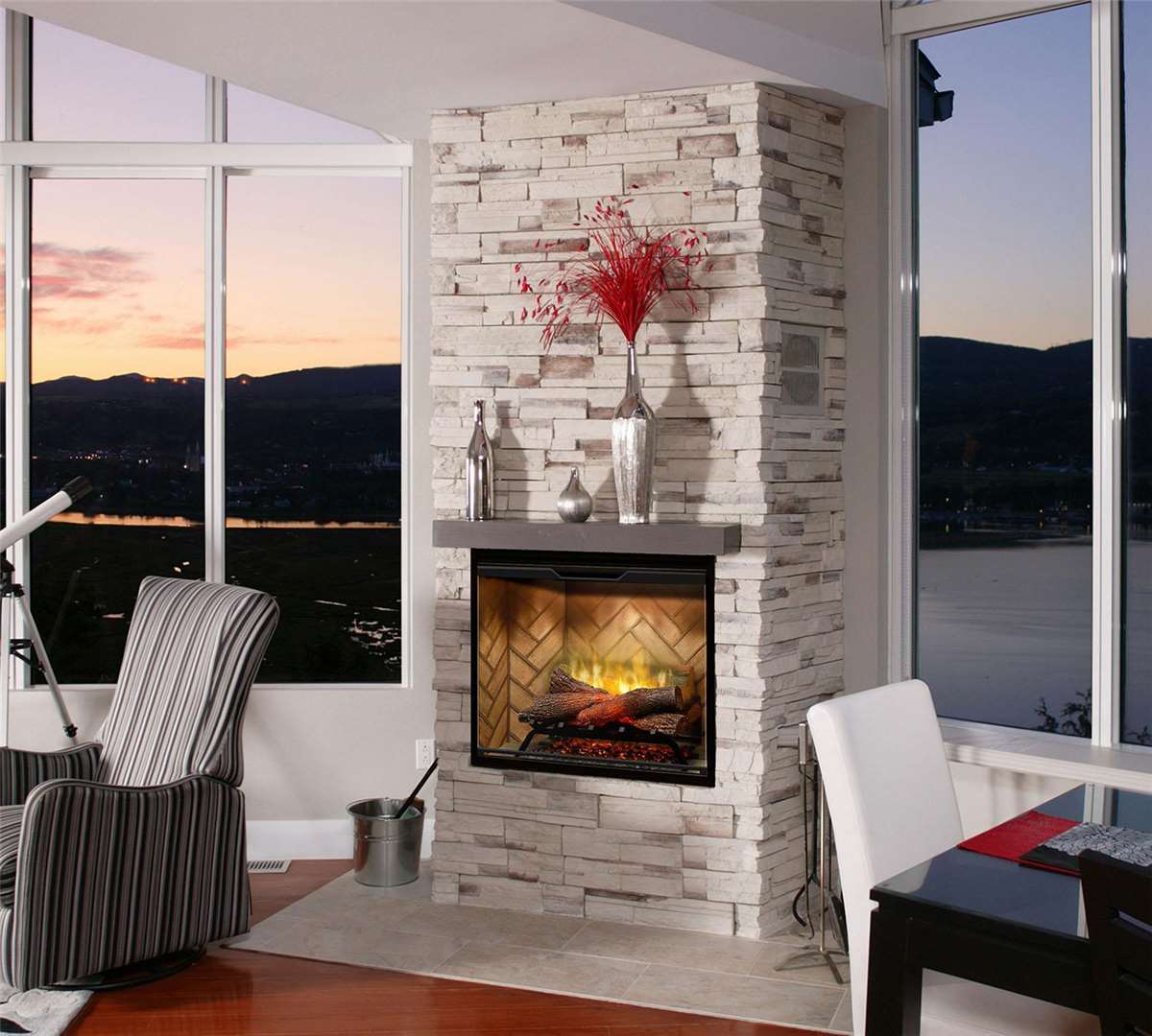 Revillusion 30" built-in electric fireplace.