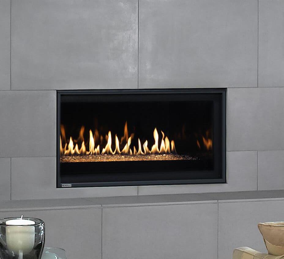 Phenom P38DF gas fireplace.