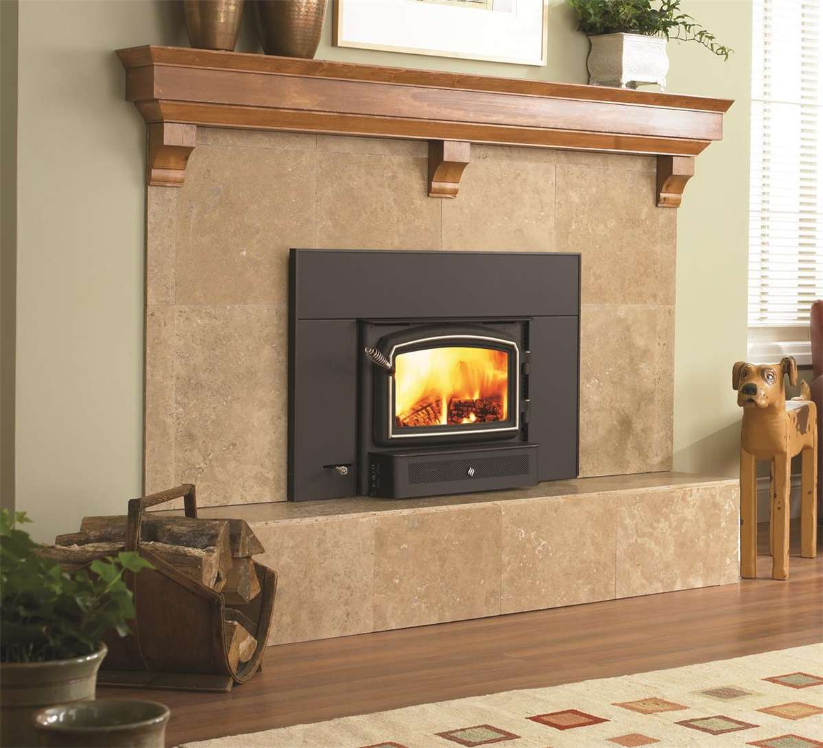 Regency i1150 with nickel accent door, regular faceplate and blower