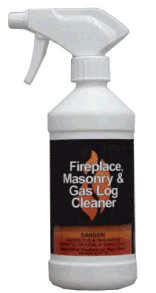 Fireplace Masonry & Gas Log Cleaner Full Size Image #1