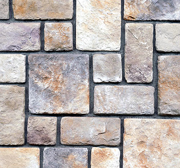 Frost style Aged Tumbled cultured stone.