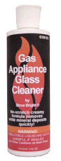 Gas Fireplace and Stove Glass Cleaner Full Size Image #1
