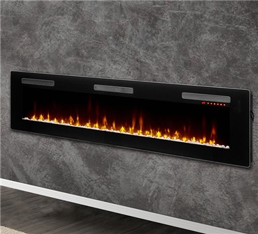 Sierra electric fireplace in 72" width.