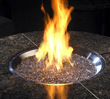 42" Granite Fire Pit Table Full Size Image #1