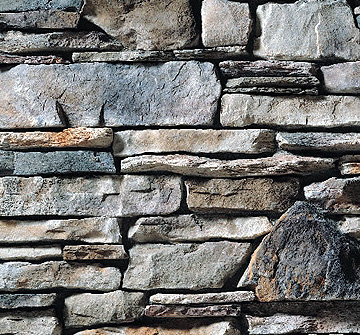 Bucks County blended texture.  Combines 80% Southern Ledgestone with 20% Dressed Fieldstone.