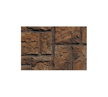 Castlestone brick panel.