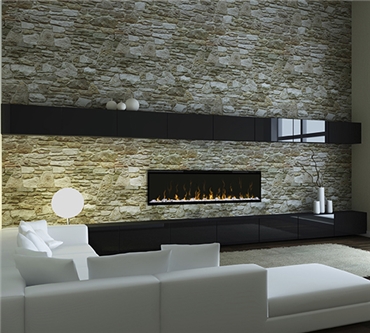 50" electric fireplace.