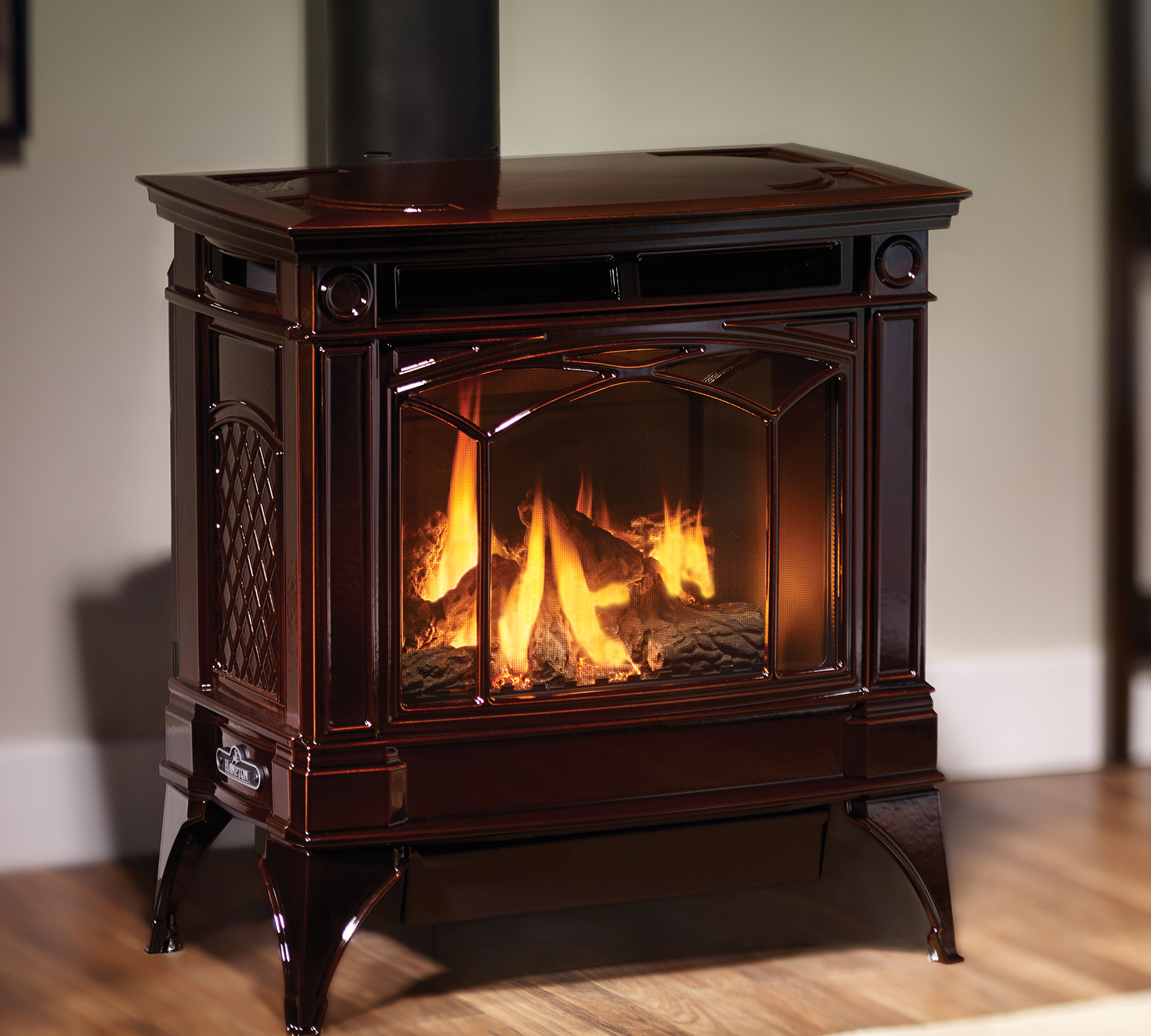 Gas Stoves H35 Large Hampton Kastle Fireplace