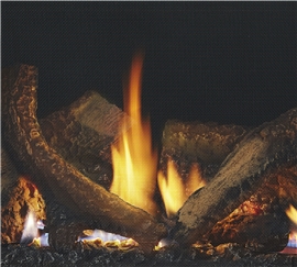 Gas fireplace logs from standard (SL) models.