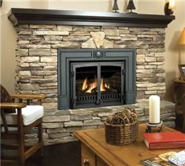 Legend G3 insert with Fenderfire double doors and cast surround.
