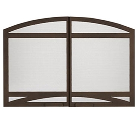 Tudor panel front in Sienna bronze.